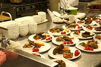 メンバーと職員のお昼ごはん 作成